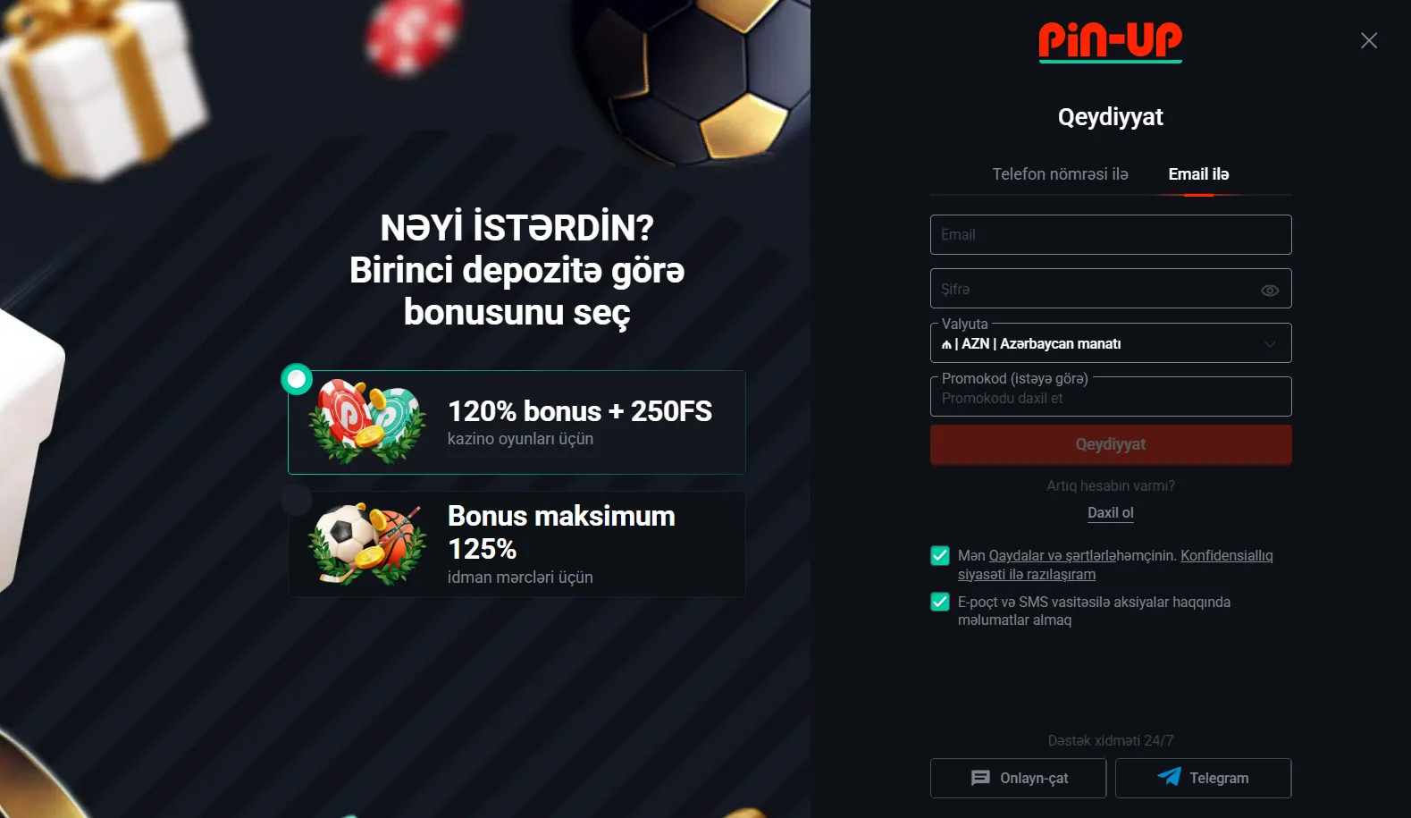 Pin Up apk yüklə və qeydiyyatdan keçərək bütün imkanlardan faydalanın